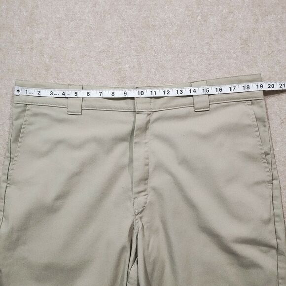 Dickies Khaki Relaxed Flex Fit Men's Work Shorts #6 - Picture 9 of 11